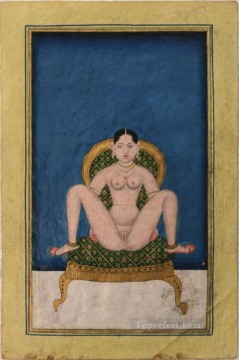  Kal Pintura - Asanas de un manuscrito de Kalpa Sutra o Koka Shastra 4 sexy